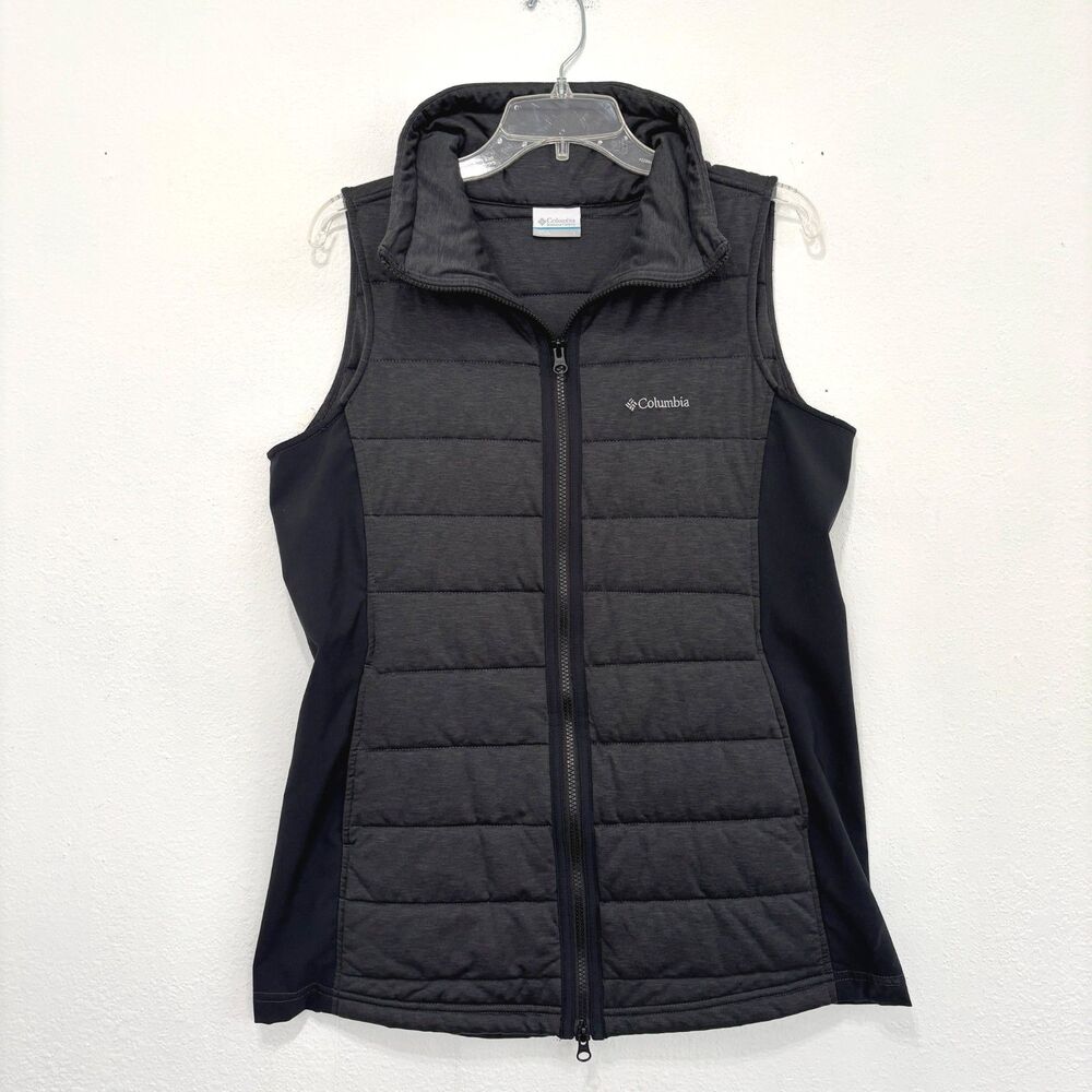 Columbia Womens Place to Place Wicking Vest Large Outdoor Hiking Utility Casual